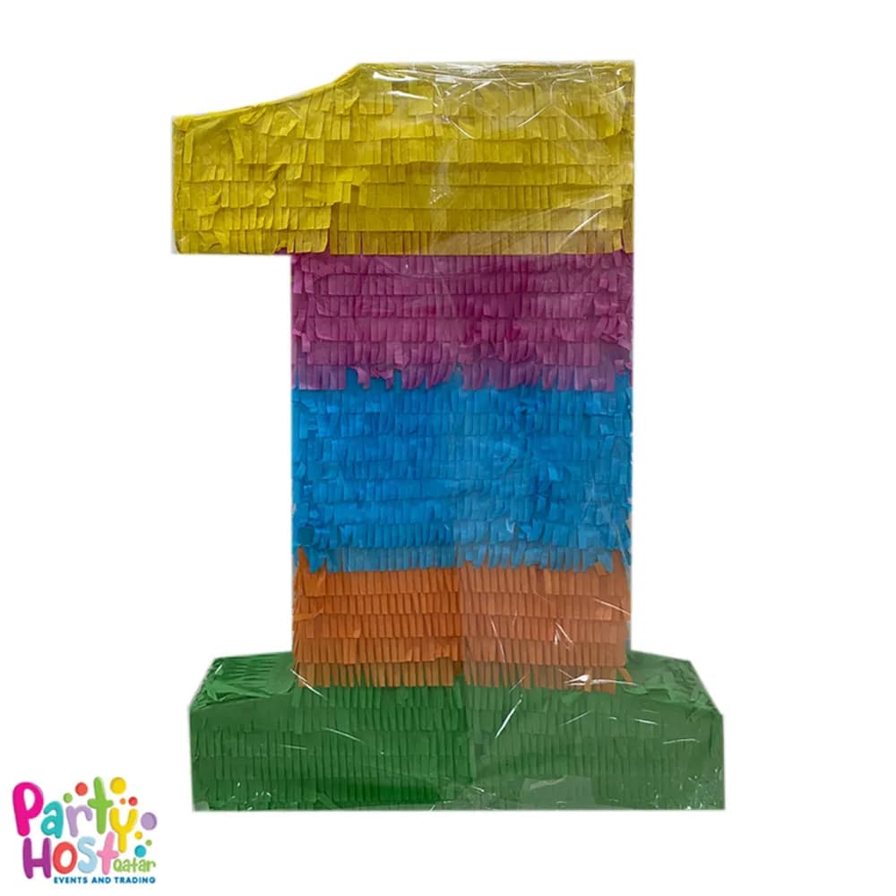 One Colorful Pinata (No Stuffing Inside)