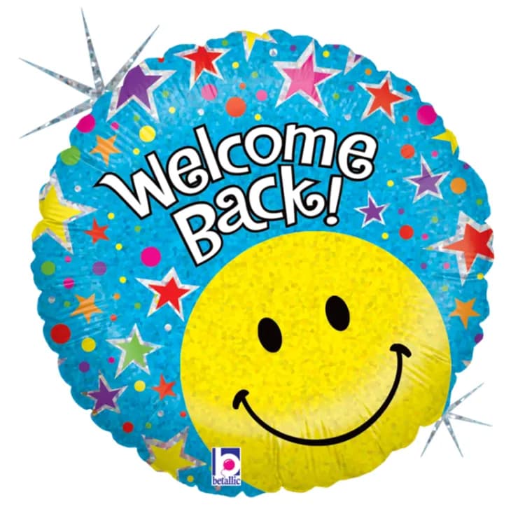 Welcome Back Helium Balloon (18In) Italy