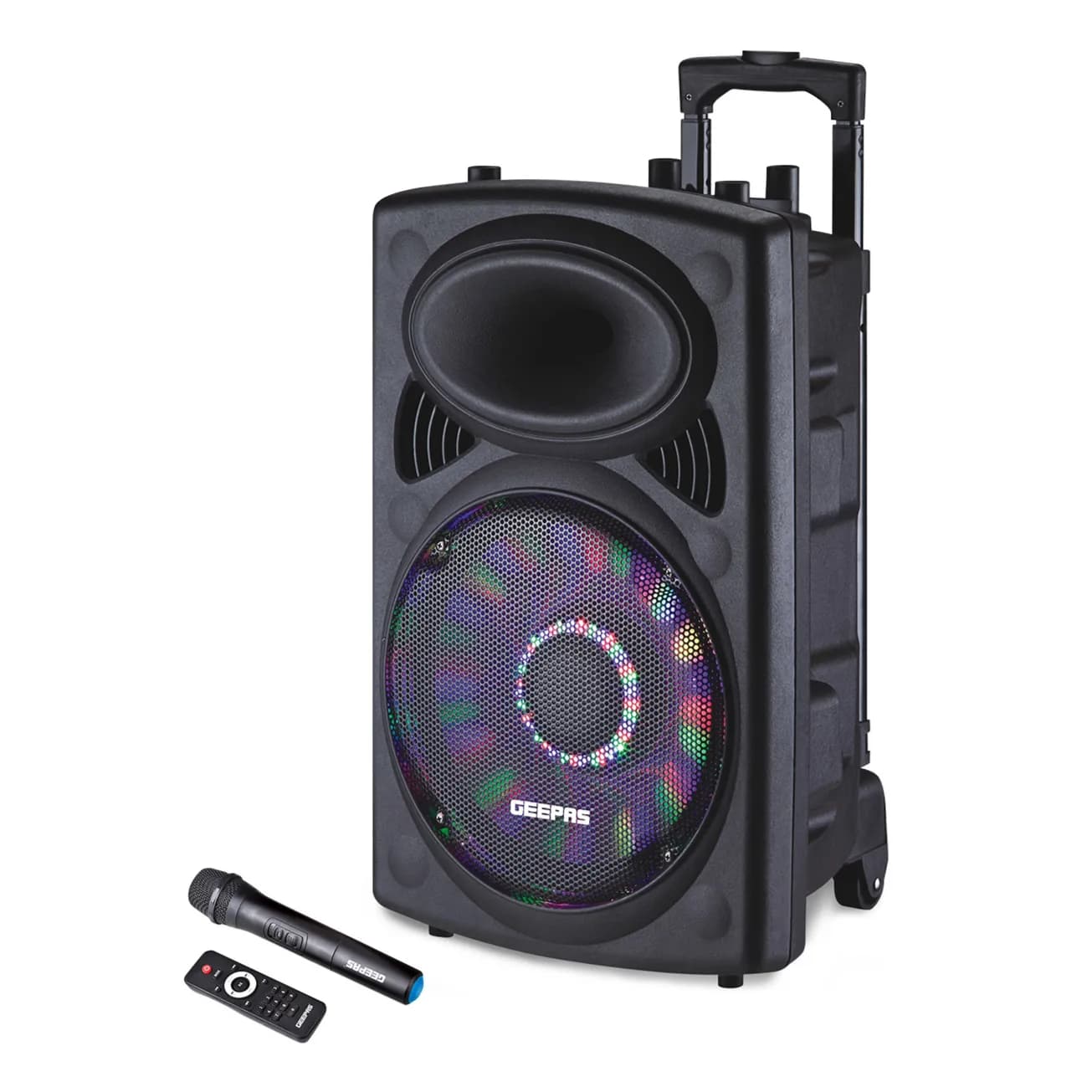 Geepas Portable&rech Pro Trolley Speaker Gms8519