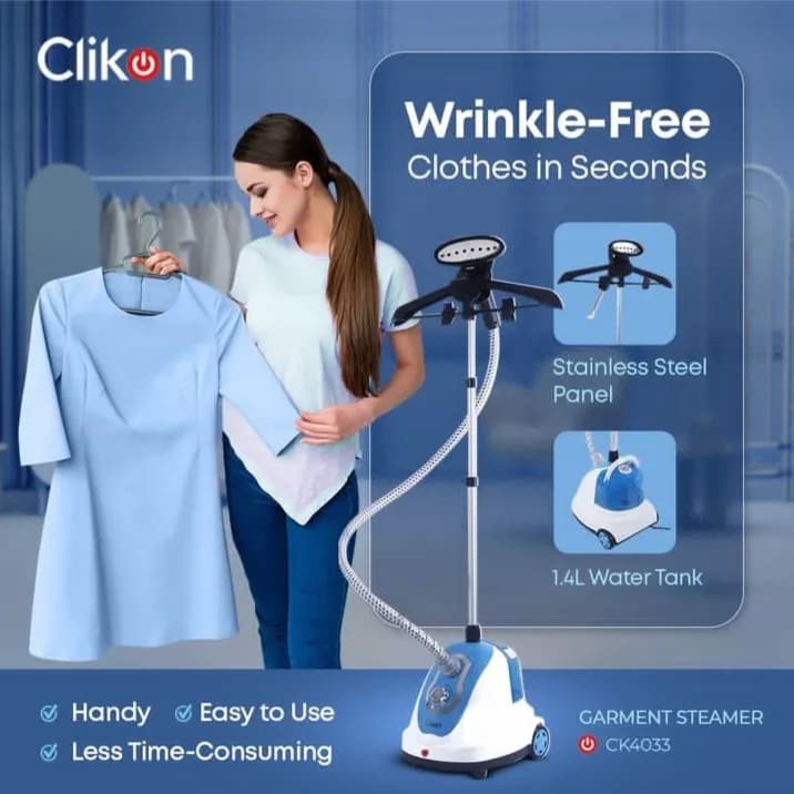 Clikon Garment Steamer 1700w Ck4033