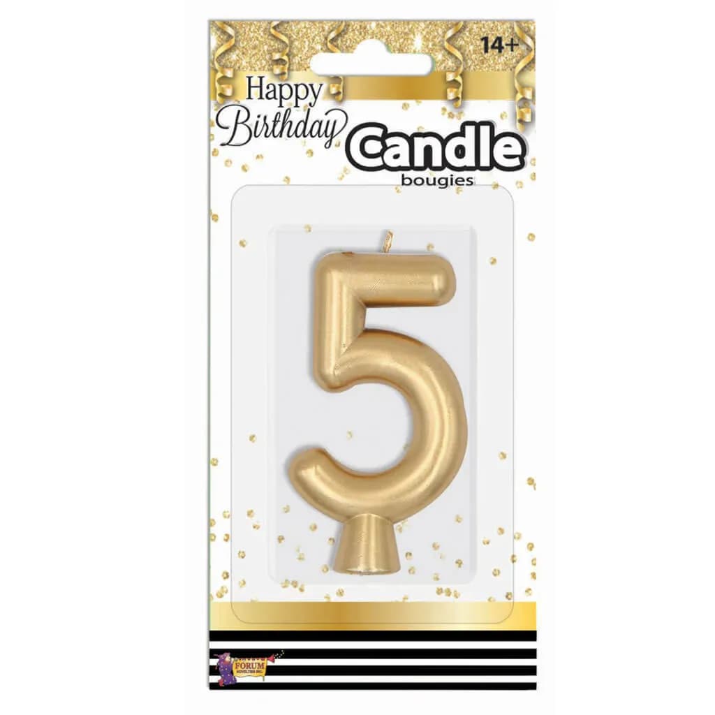 Party Candle Number 5