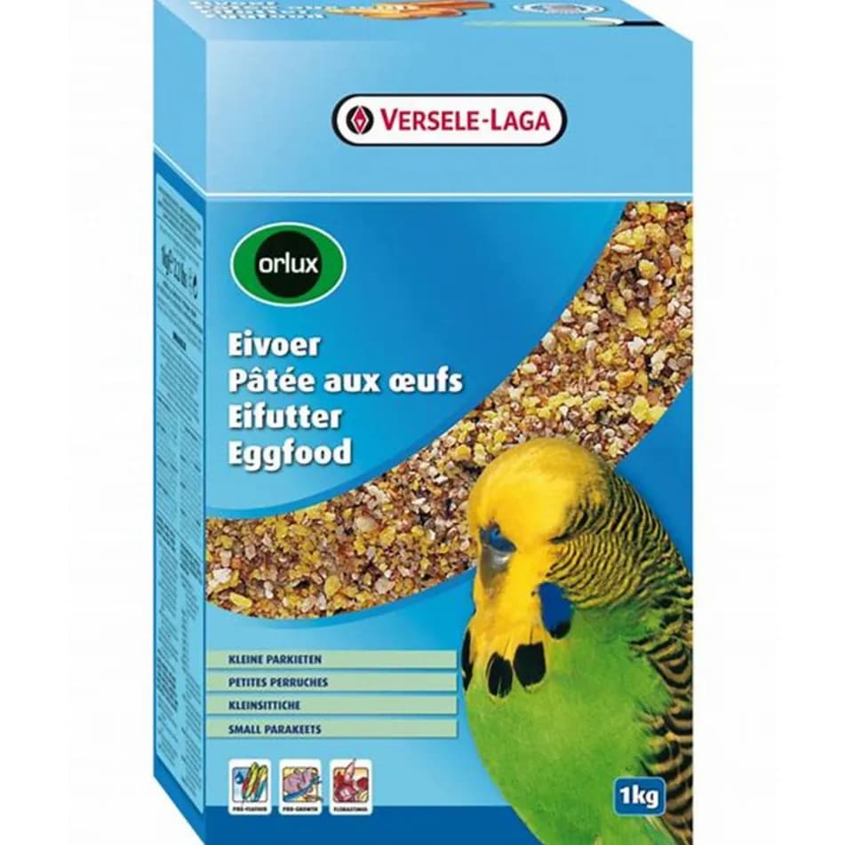 VERSELE- LAGA ORLUX  EGGFOOD FOR SMALL PARKEETS BUDGIE 1KG