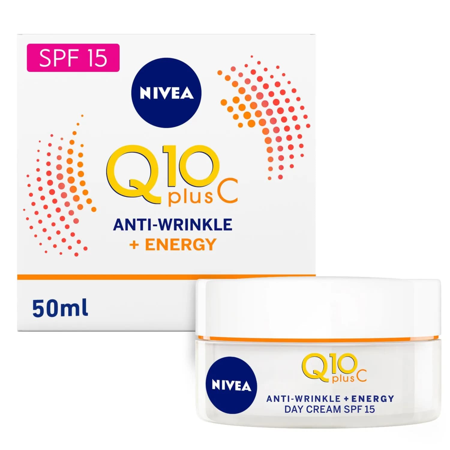 Nivea Face Q10 Spf15 Day Cream 50g 82322