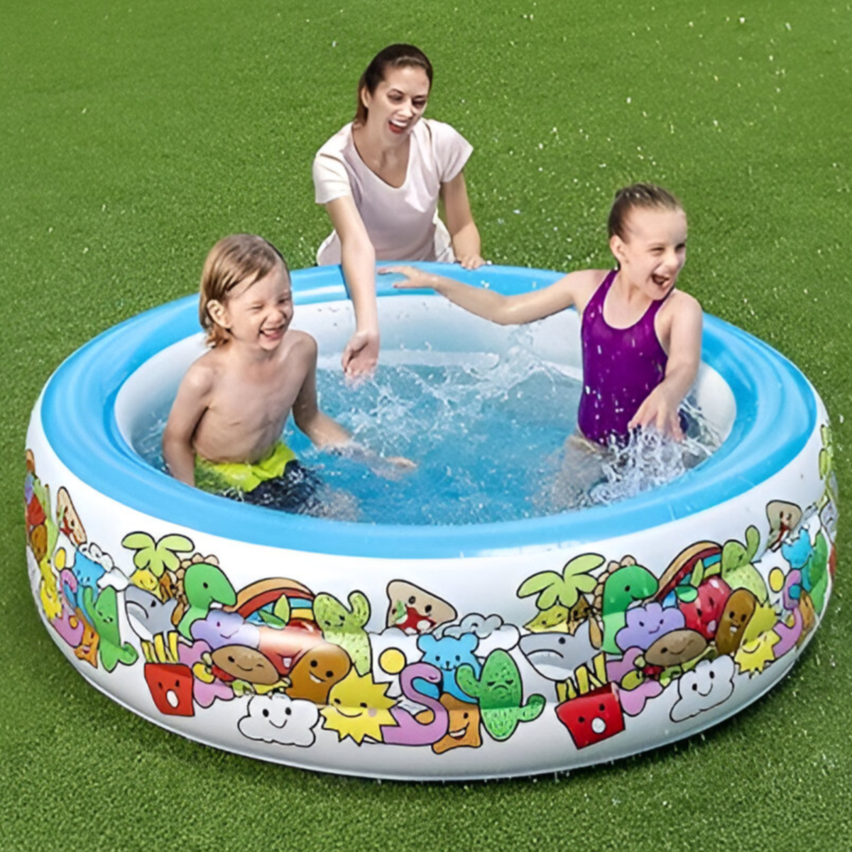 Bestway Ocean Life Inflatable Paddling Pool For Childrens - (POLT133)