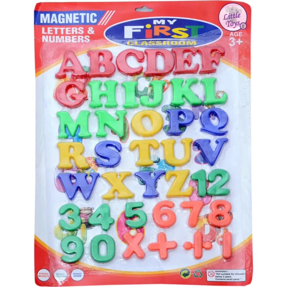 Letters And Numbers Educational Board Games