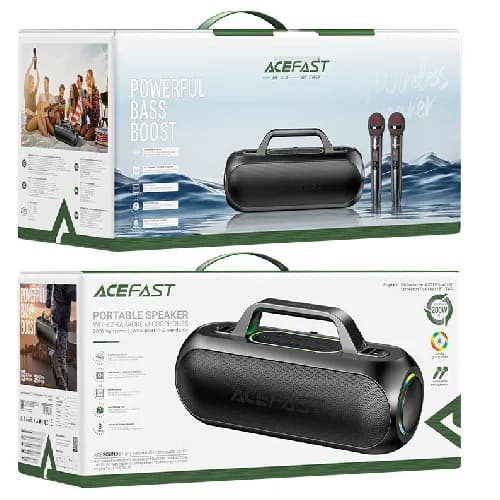 ACEFAST K1 Party portable wireless speaker, karaoke all-in-one audio set.