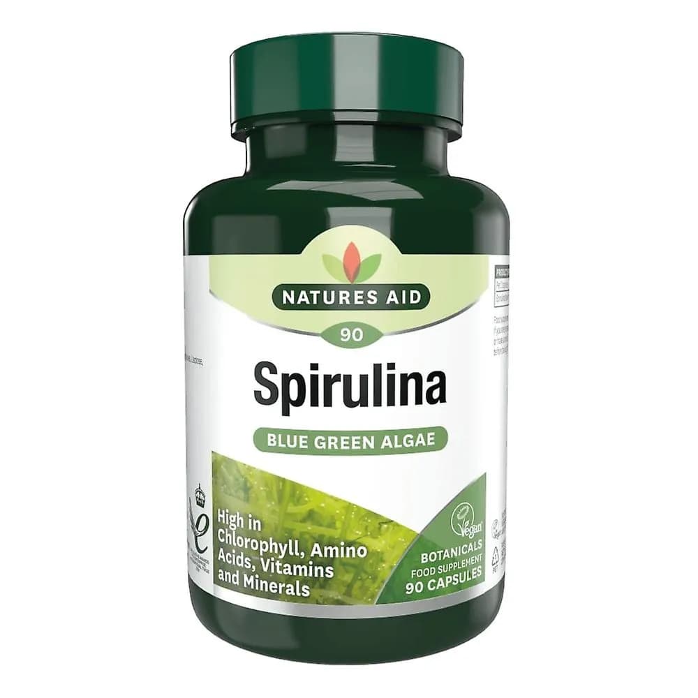 Nature Aid Spirulina 90 capsules