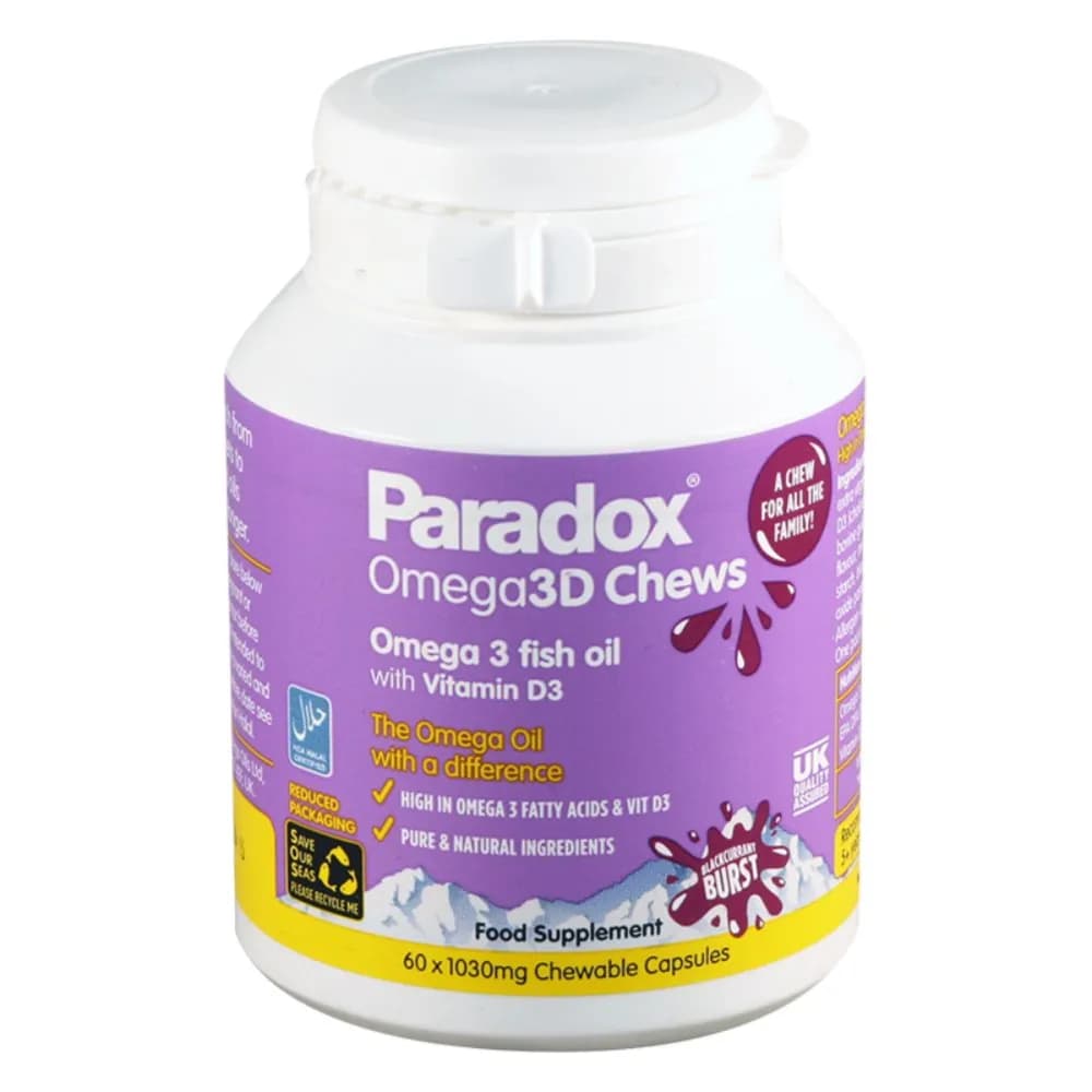 Paradox Omega 3D Chews 60's