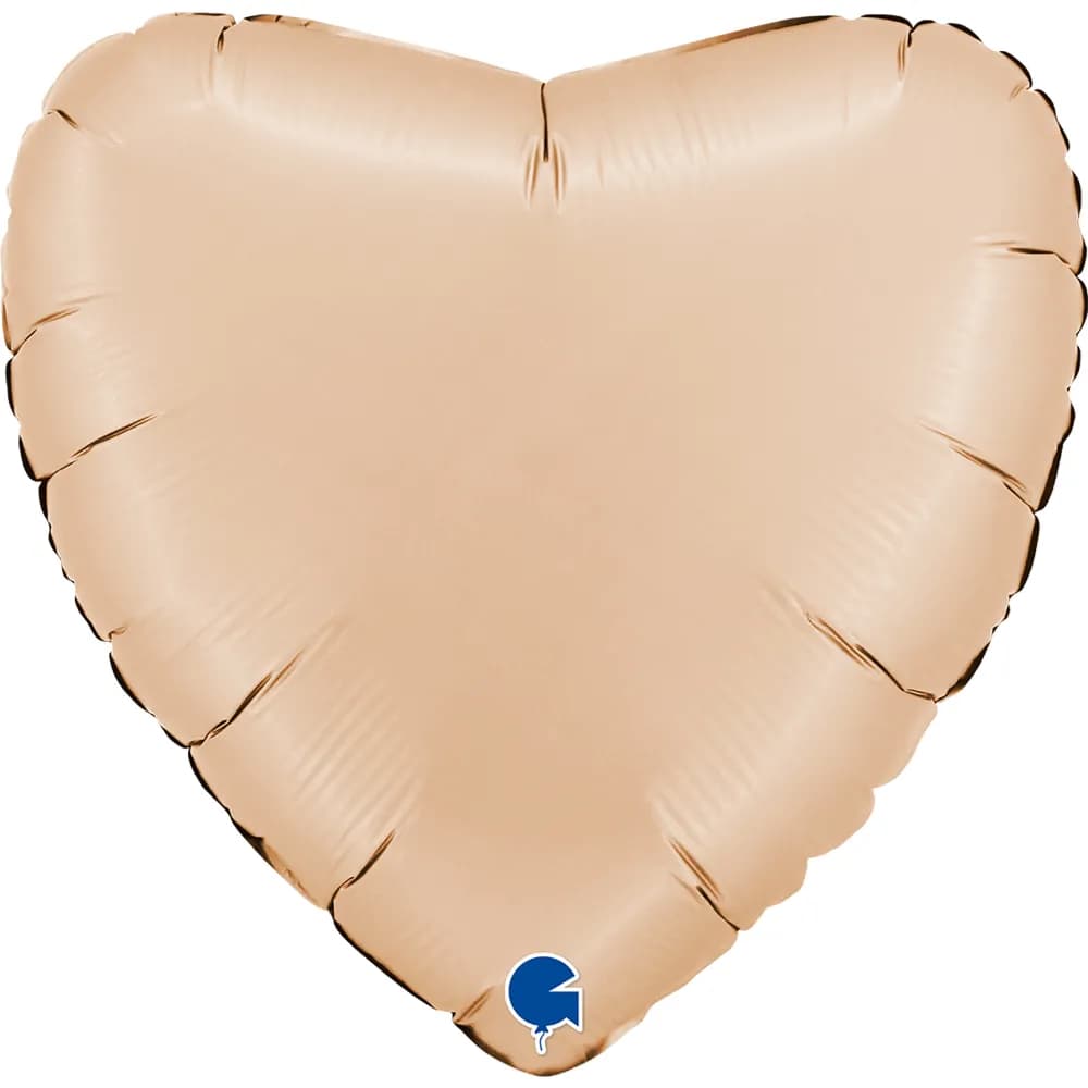 Nude Heart Helium Balloon (18In)