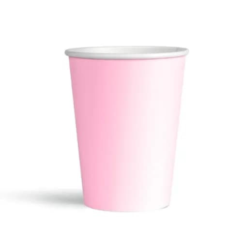 Pastel Pink Cups 8pcs