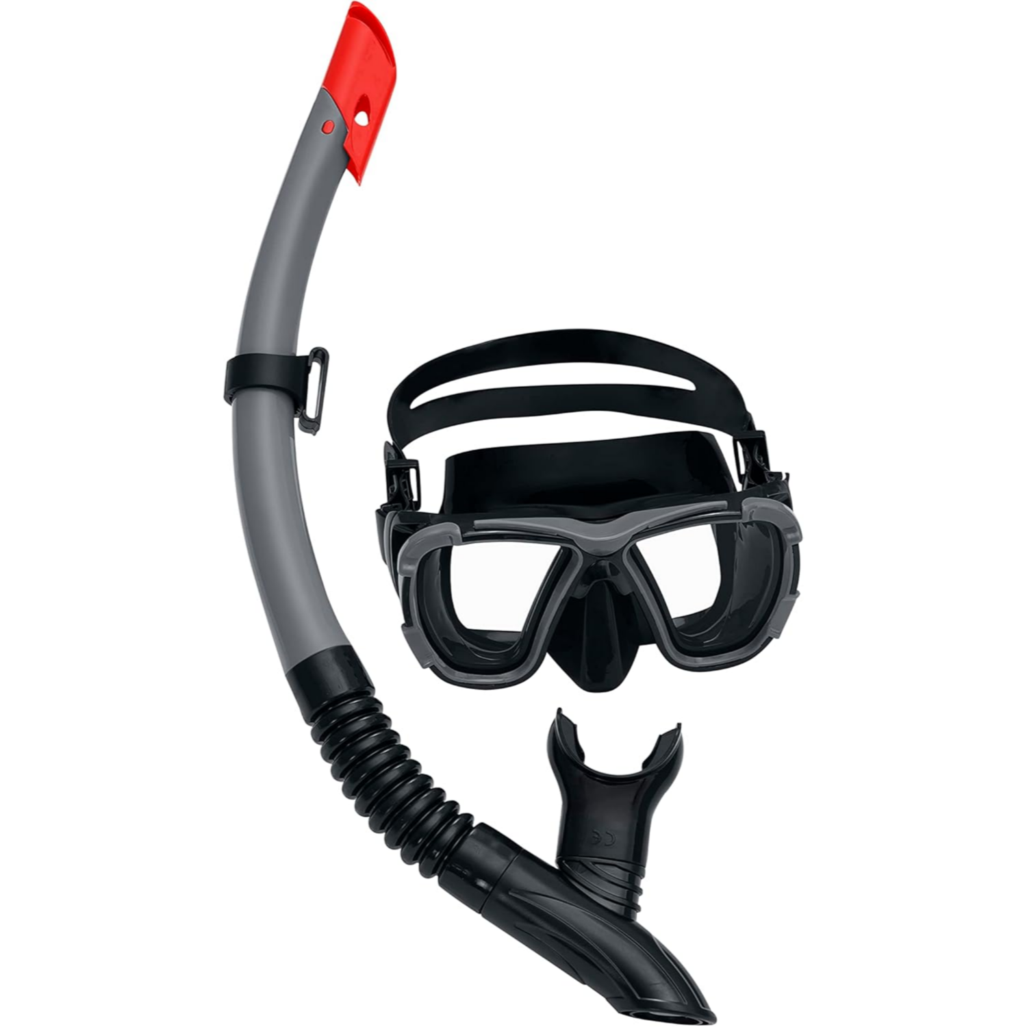 Bestway Hydropro Black Sea Mask&Snorkel Set For Swimming Diving - Goggles For 14+ - 1 PCS Set - POLT138