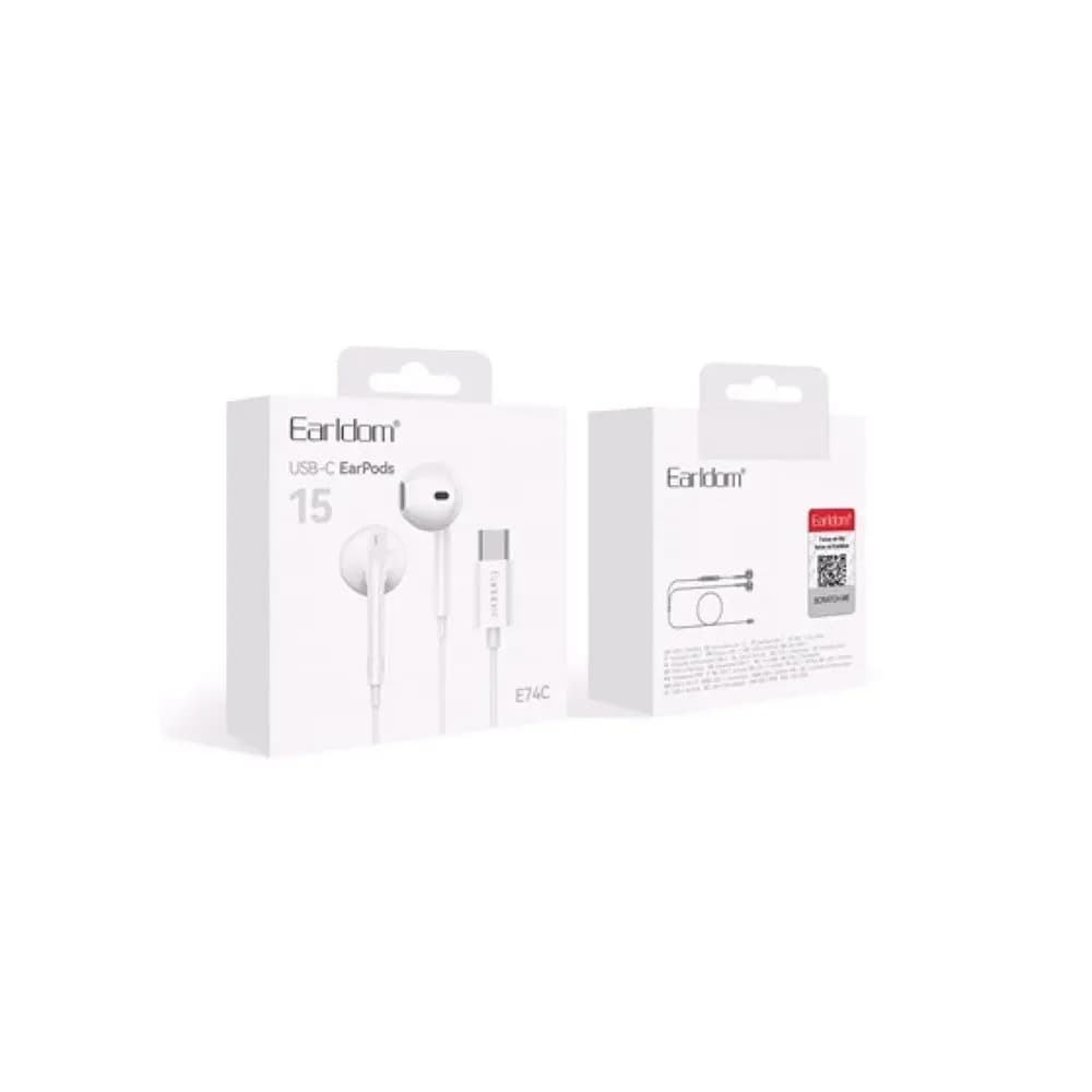 Earldom USB-C Earpods - E74C...