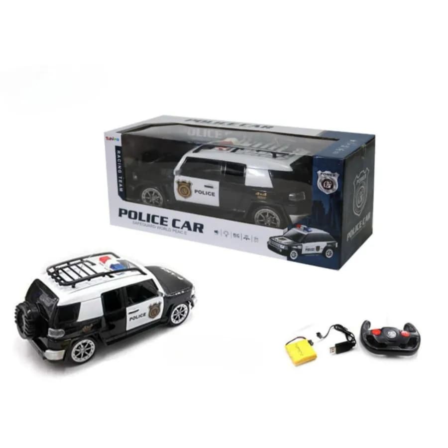 RC FJ Cruiser Model Police Remote Control Car Toy For Kids - RCGB77