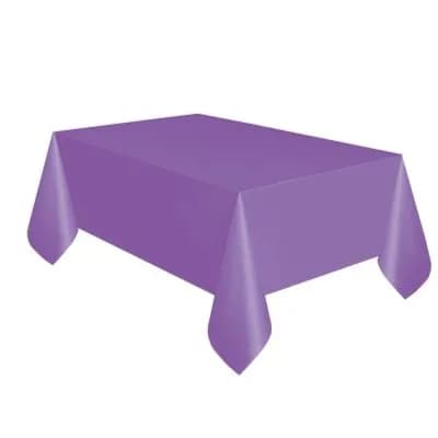 Plastic Table Cover Violet