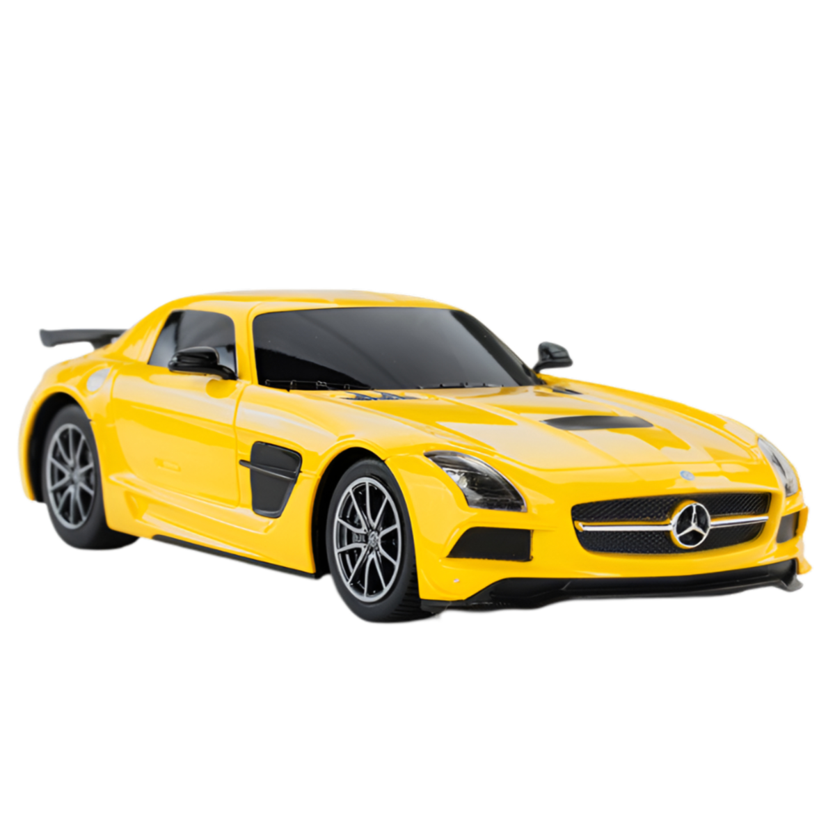 Rastar Mercedes-Benz SLS AMG Remote Control Car 1:18 Scale - Yellow Colour - (RCSC78)