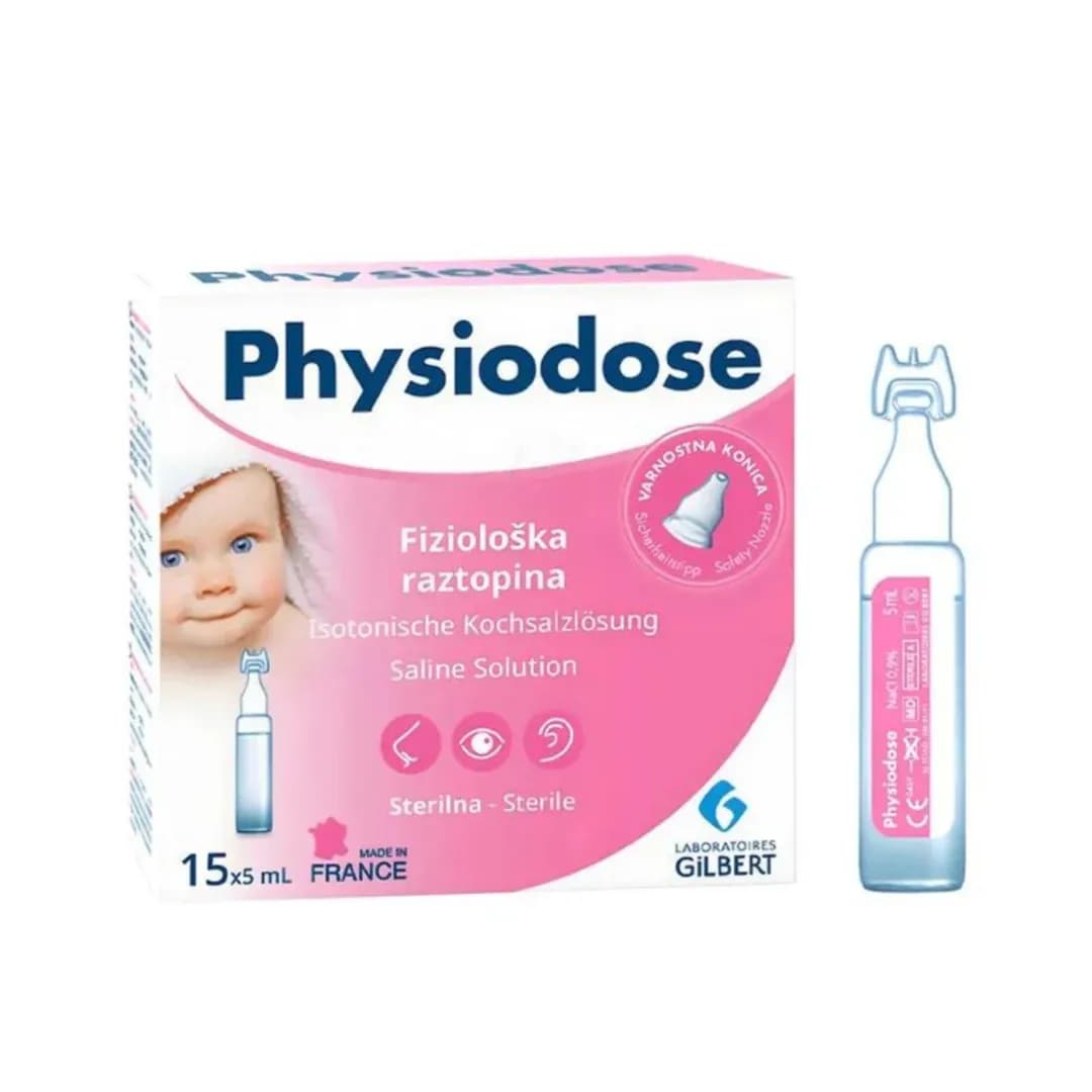 Physiodose Saline Solution 15X5 Ml