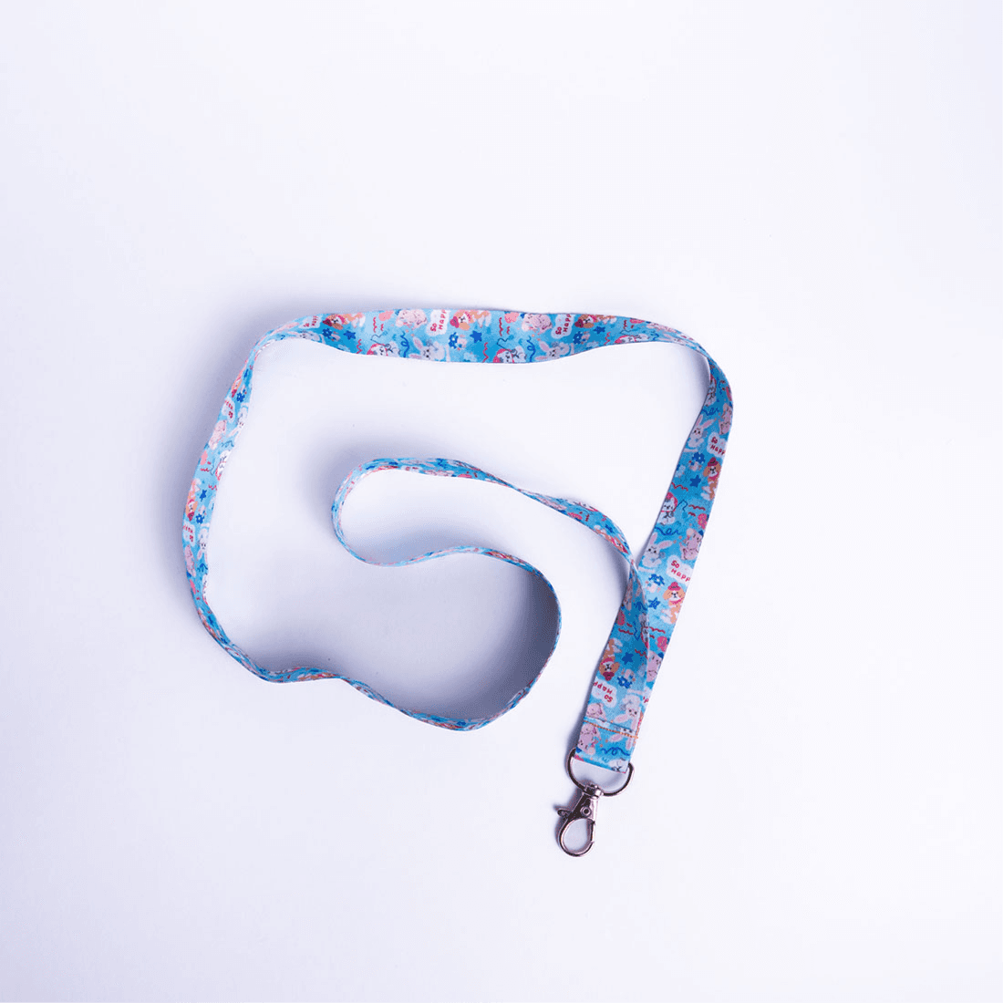 Blue Bunny Keychain