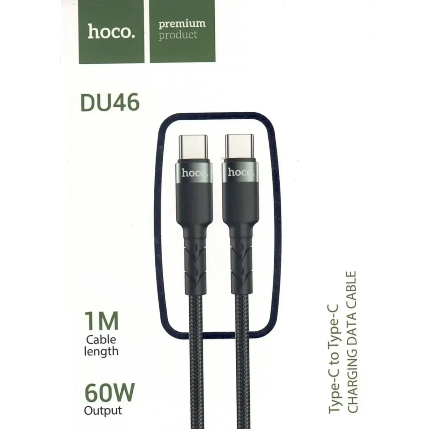 Hoco. Du46 C-c Pd Charging Data Cable Nylon 1m