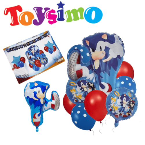 HBD SONIC BALLOONS