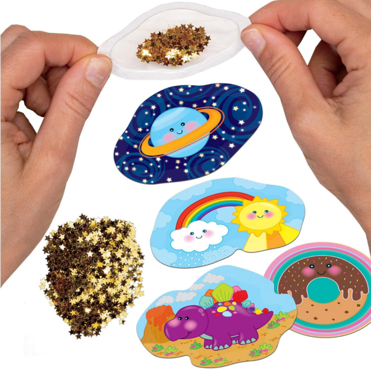 Galt Craft  3D Sticker Kit for Kids - CRFS46