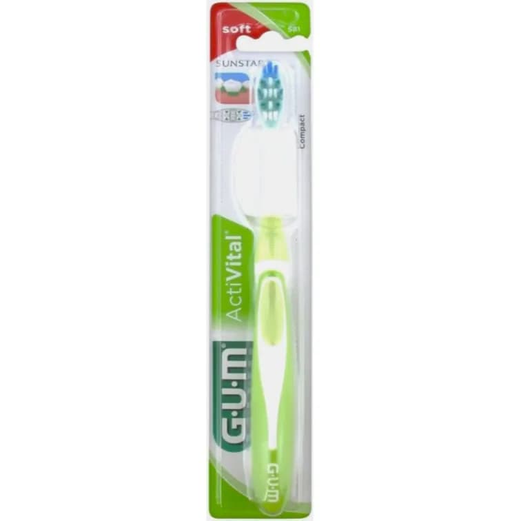 GUM® ActiVital Manual Toothbrush Compact Soft (581)