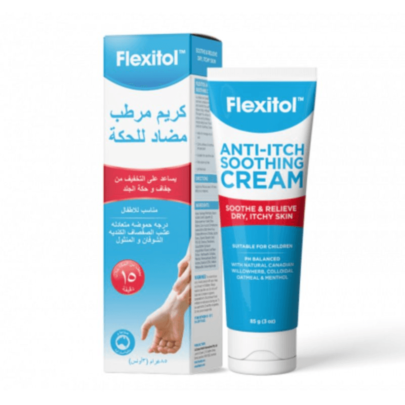 Flexitol Anti-Itch Soothing Cream 85G