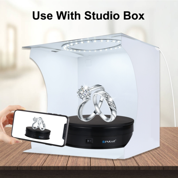 30 Cm Usb Electric Rotating Turntable Display Stage