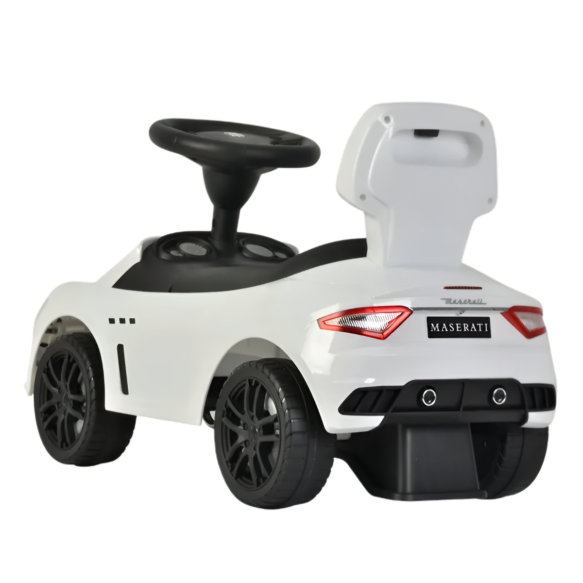 MASERATI PUSH RIDE ON TOLO CAR FOR KIDS - WHITE COLOUR - (ROIS44)