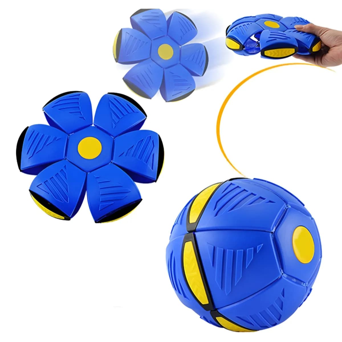 Playcast Kids Magic Flying Disc Ball With LED Lights Assorted Colours 1  Piece Set - (PSFS41)