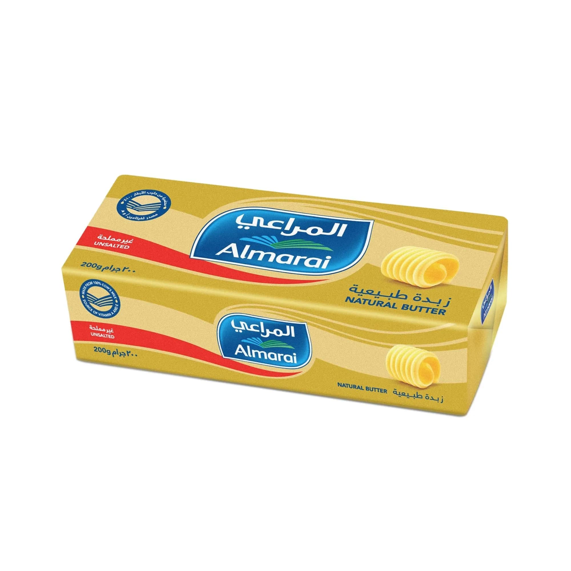 Almarai Natural Unsalted Butter, 200g