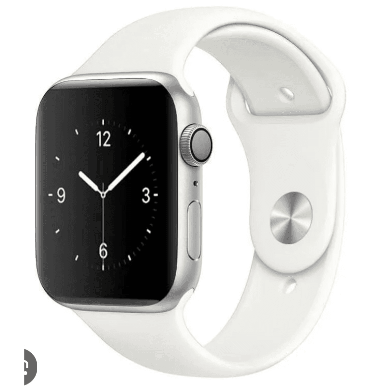 SPORTS SILICONE APPLE WATCH BAND – WHITE