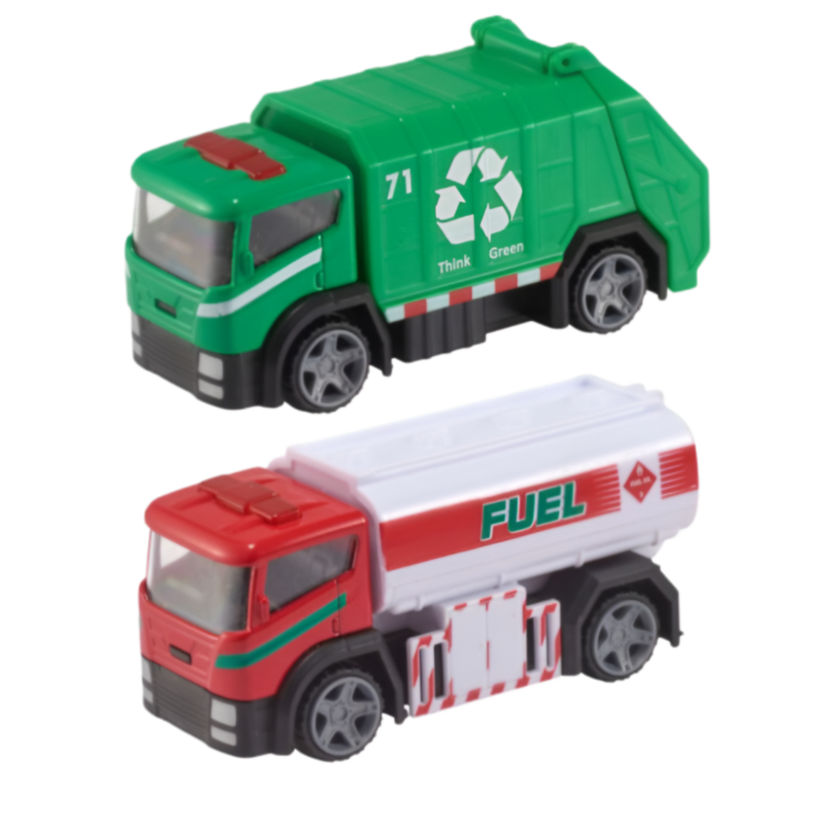 Teamsterz Street Kingz Service Team Vehicle Play Set For Kids - Pack Of  2  (VLLT25)