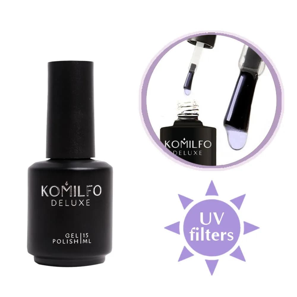 komilfo TOP COAT WITH UV FILTER 15ML