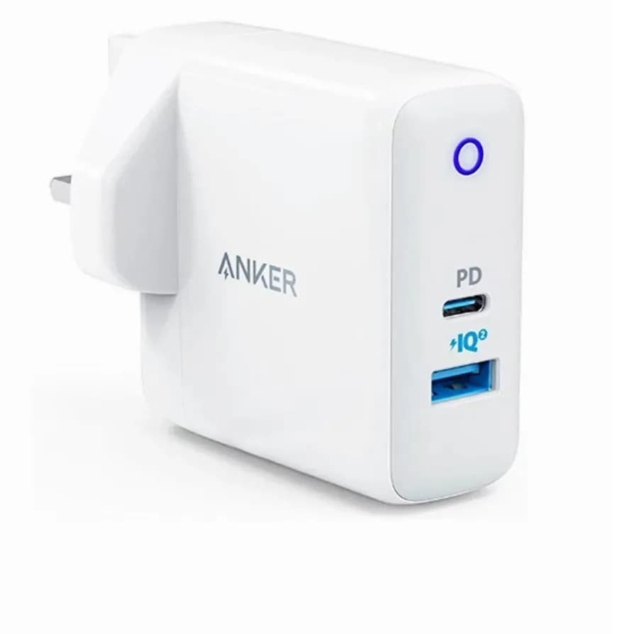 Anker PowerPort PD Plus 2 35W 2-Port Wall Charger  White