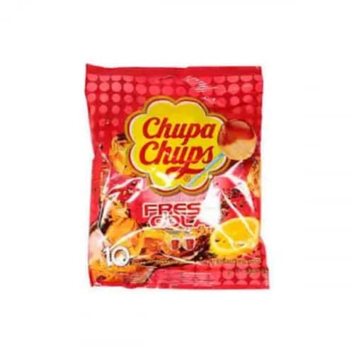 Chupa Chups Lollipops Fresh Cola 120gm