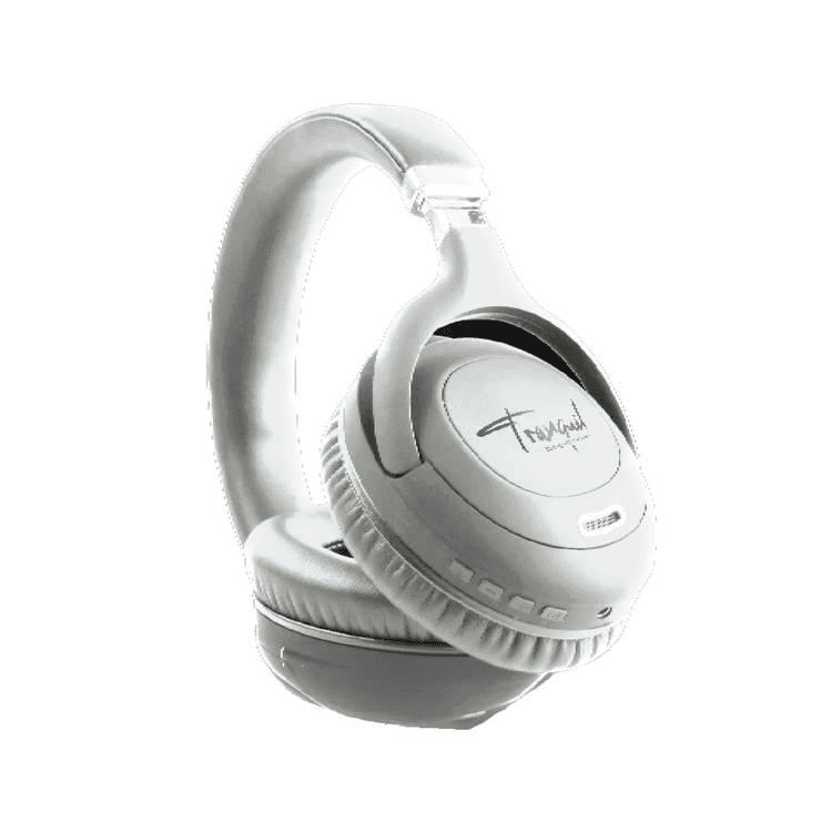 سماعه راس Pawa Tranquil Over-Ear Wireless Headphone with ANC - white