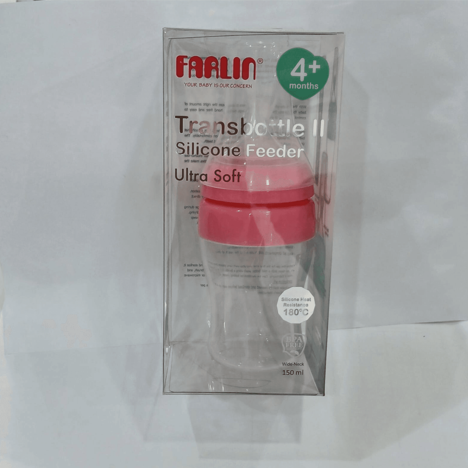وحدة تغذية السيليكون TOP-193A TRANSBOTTLE II لعمر 4 أشهر فما فوق