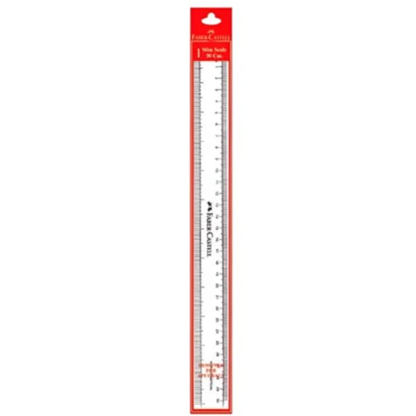 Faber Castell Ruler 30 Cm Slim (RUFC06)