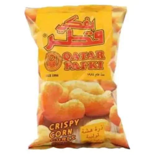 Qatar Pafki Corn Curls Cheese Flavour 80 Gm