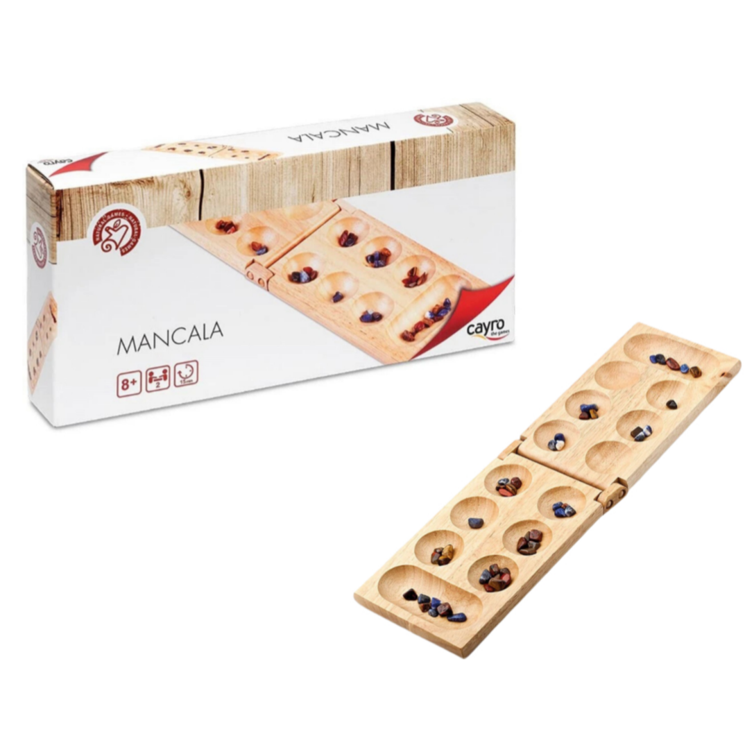 Cayro Wooden Mancala  Strategy Activity Game Borad Game - GSYW169