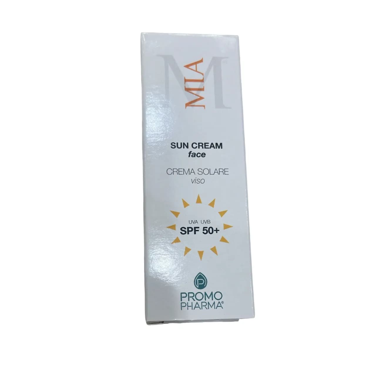 MIA FACE SUN CREAM SPF 50 UVA UVB 50 ML