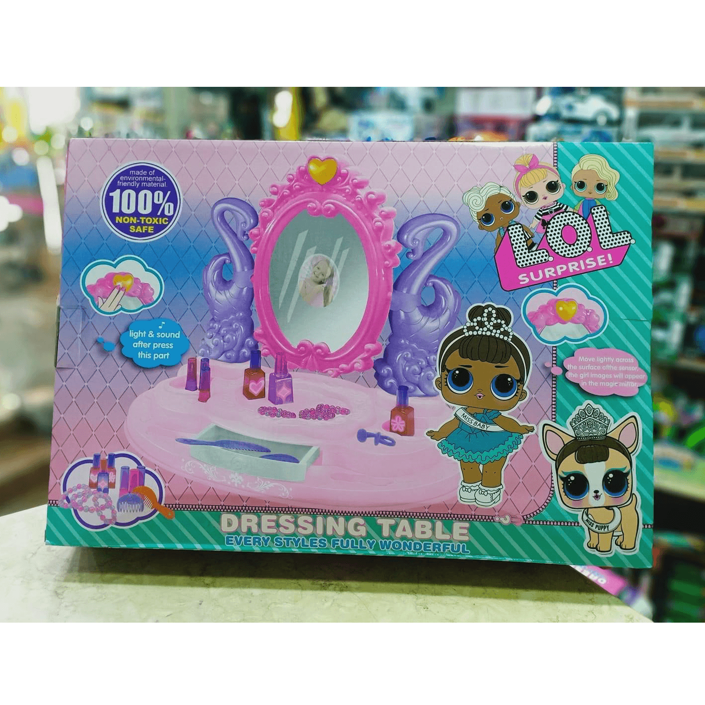 lol surprise dressing table