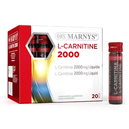 مارنيز ل-كارنيتين 2000 مجم قارورة فموية 20 أمبولة × 11 مل