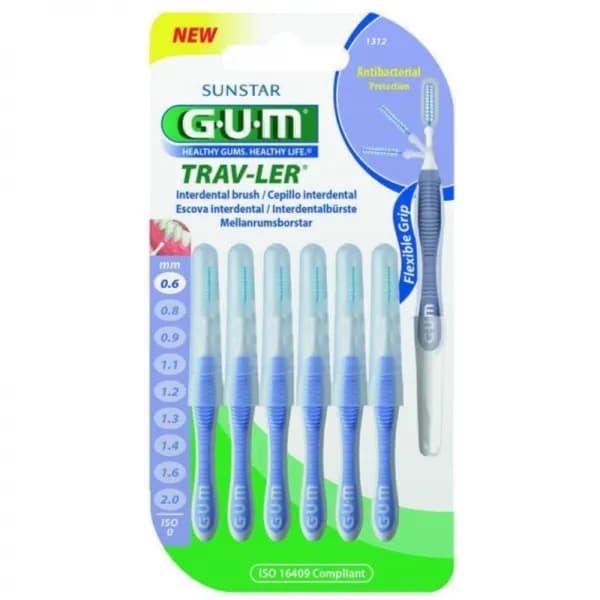 Gum Traveller Inter-Dental Tooth Brush 0.6MM 