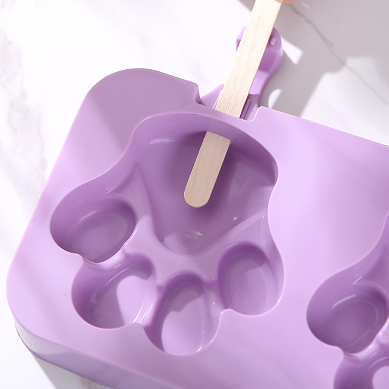 Silicone Cat Paw Ice Cream Mold