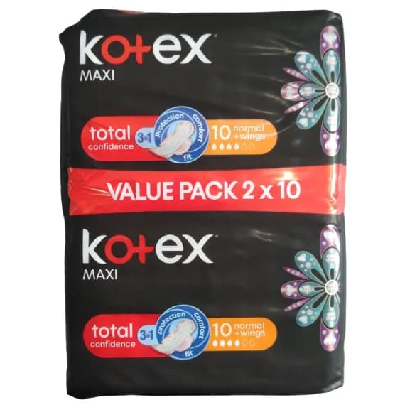 Kotex Maxi Pads 2X10 Pads