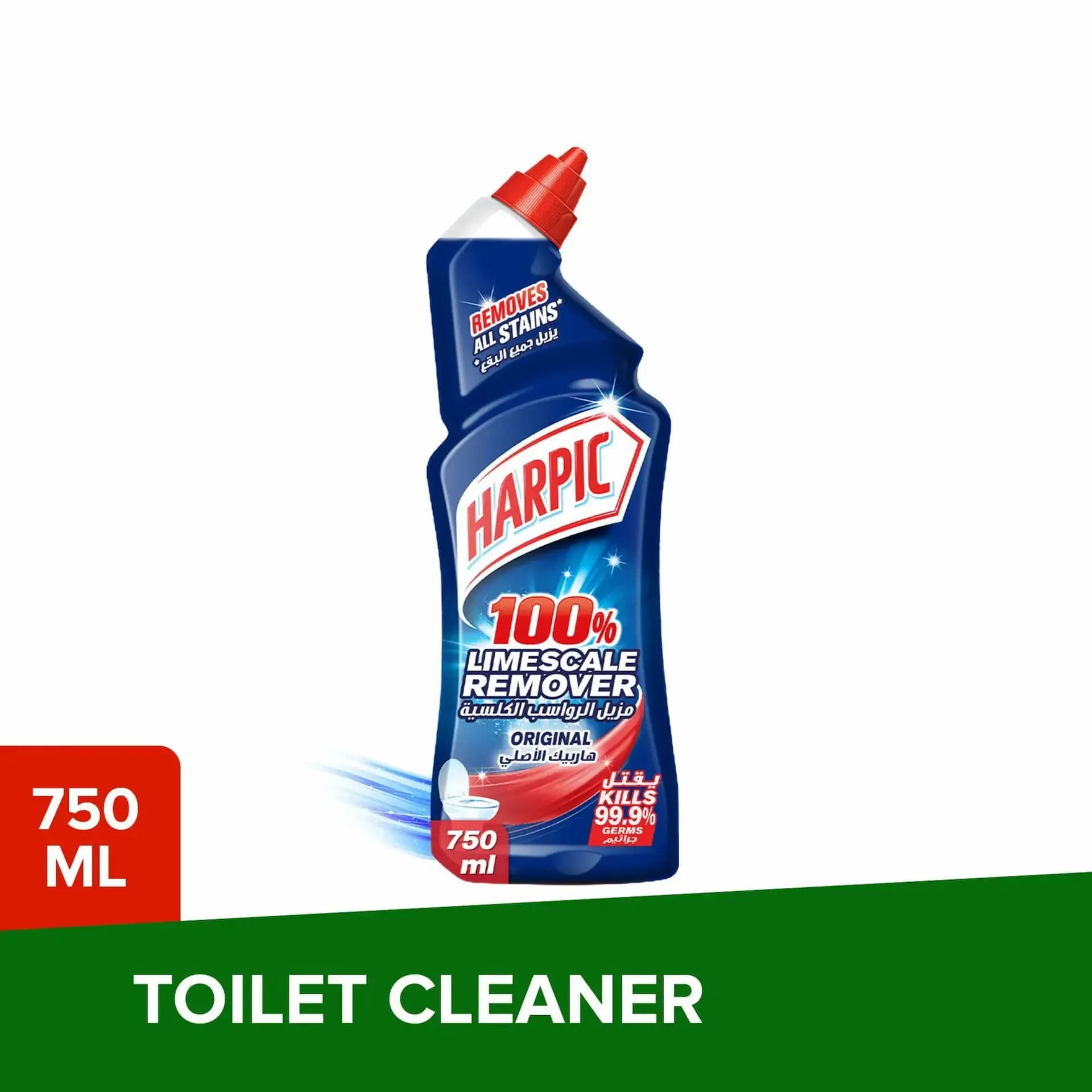 Harpic 100% Limescale Remover Original Toilet Cleaner, 750Ml