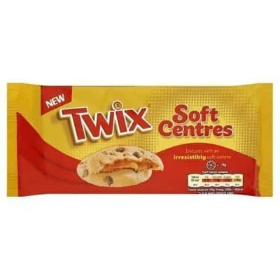 Twix Caramel Centres Cookies 144Gm