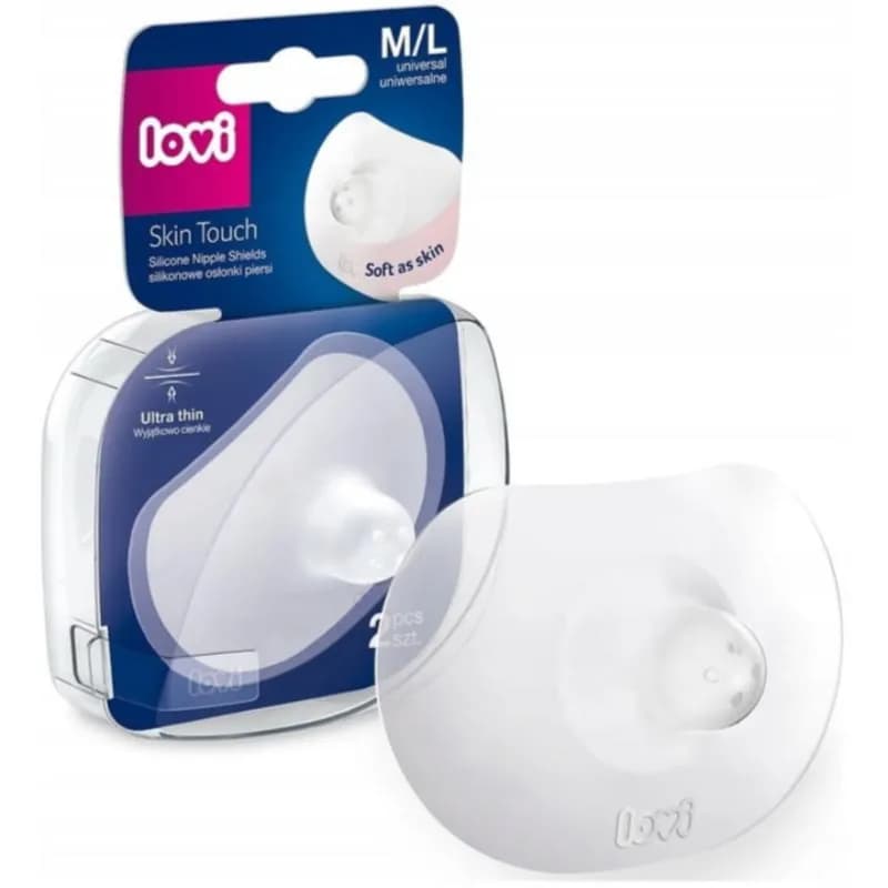 Lovi St Silicone Nipple Shields M/L-2 Pieces-5/606