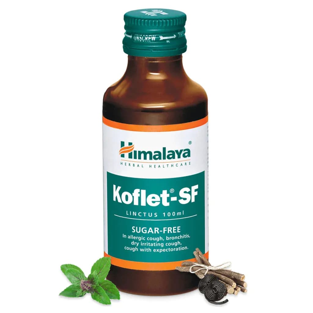 Himalaya Koflet SF Linctus Syrup 100 ml